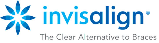 Image of the Invisalign logo with text