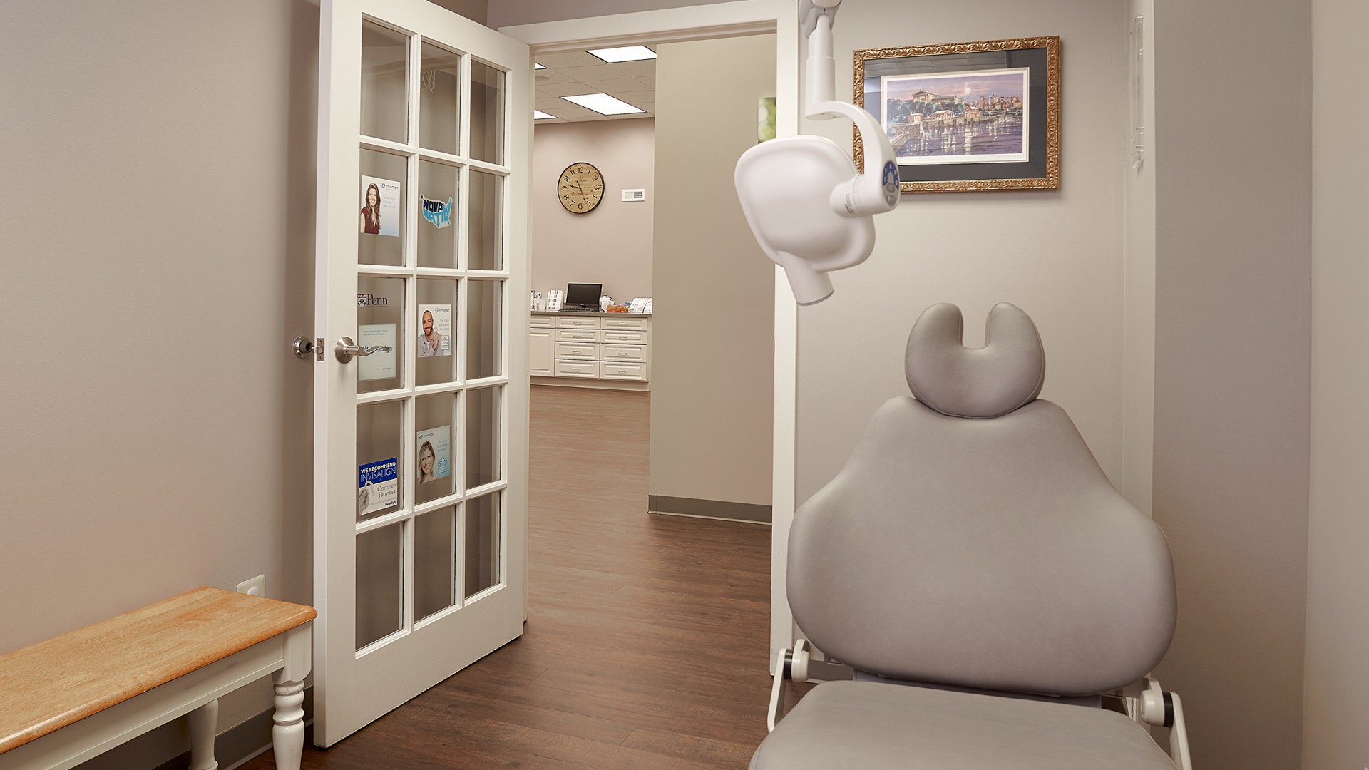 Picture of the consultation room, Mongiovi Orthodontics, West Chester PA Orthodontist, Wilmington DE Orthodontist, Kennett Square Orthodontist, Chadds Ford Orthodontist