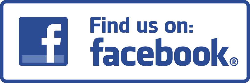 Image of the Facebook logo and text