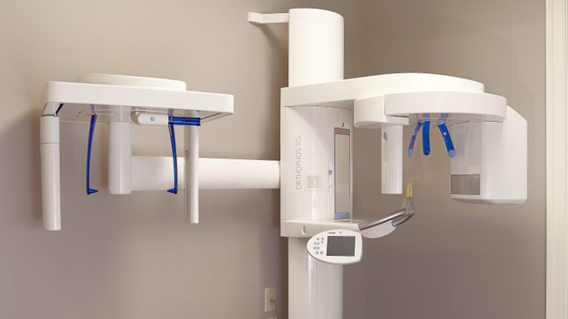 Picture of the x-ray machine